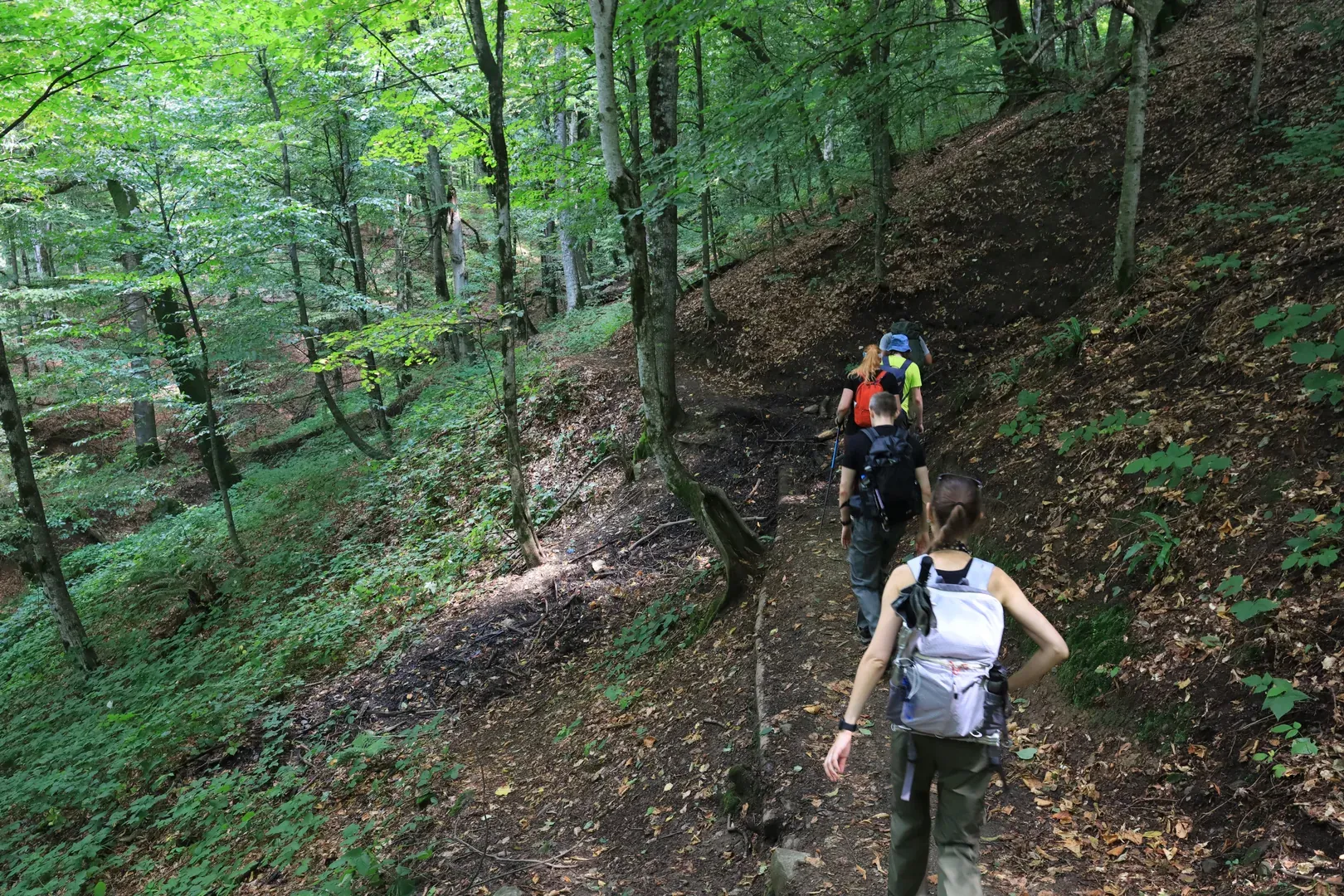 Overall I would say the route is easier than most hiking trails near Almaty. It has nice switchbacks for climbing the most difficult part, and tries to stay as steady as possible.