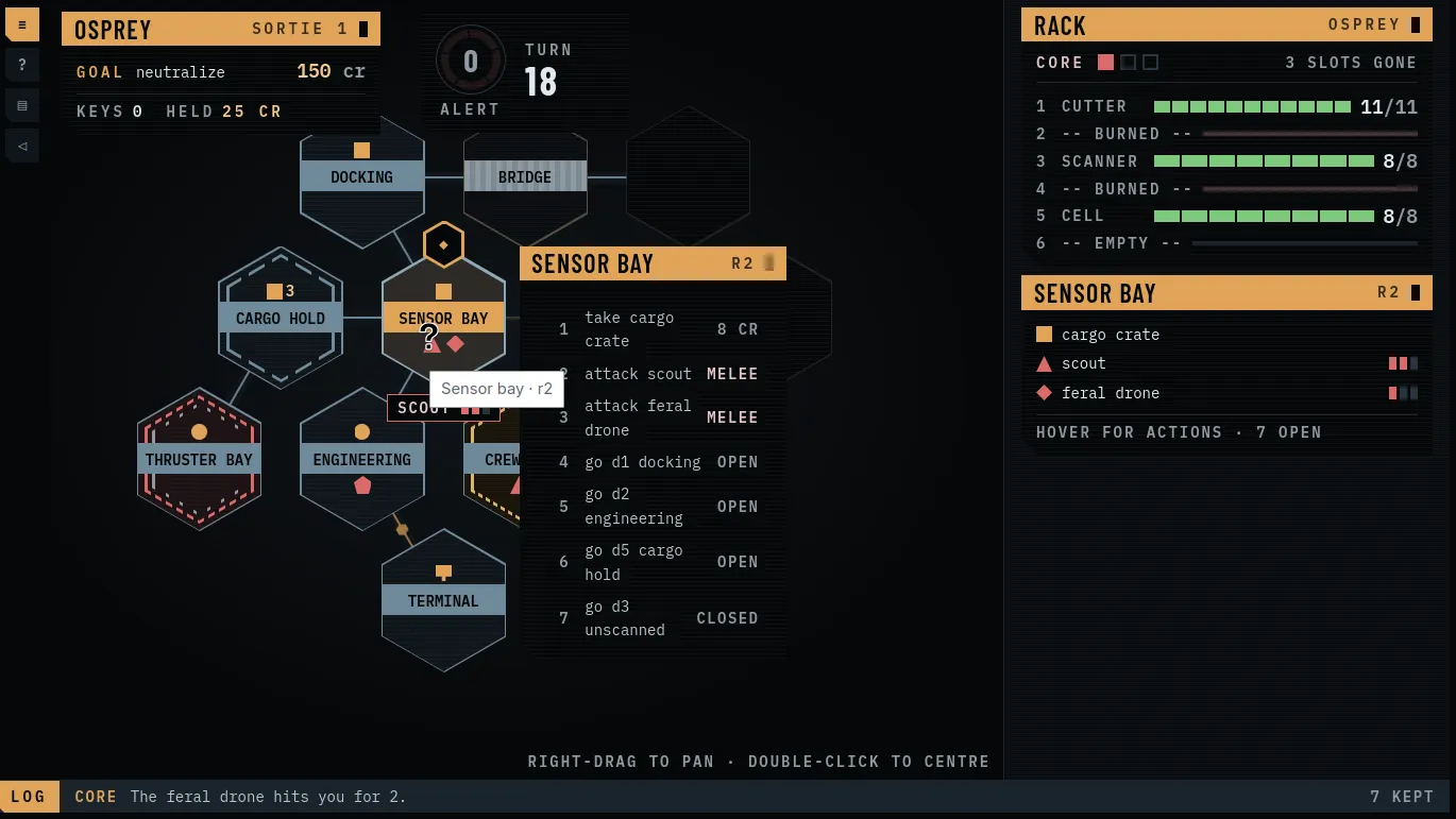A WIP screenshot of a complete UI redesign. This was faster than I thought, only two or three hours of a Claude Design session.